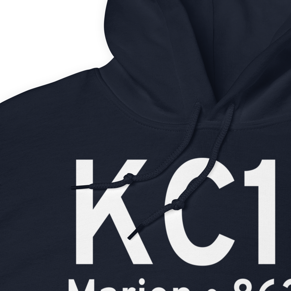 Marion Airport (KC17) ICAO Hoodie Sweatshirt 