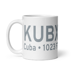 Cuba Municipal Airport (KUBX) ICAO Mug