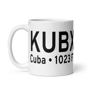 Cuba Municipal Airport (KUBX) ICAO Mug
