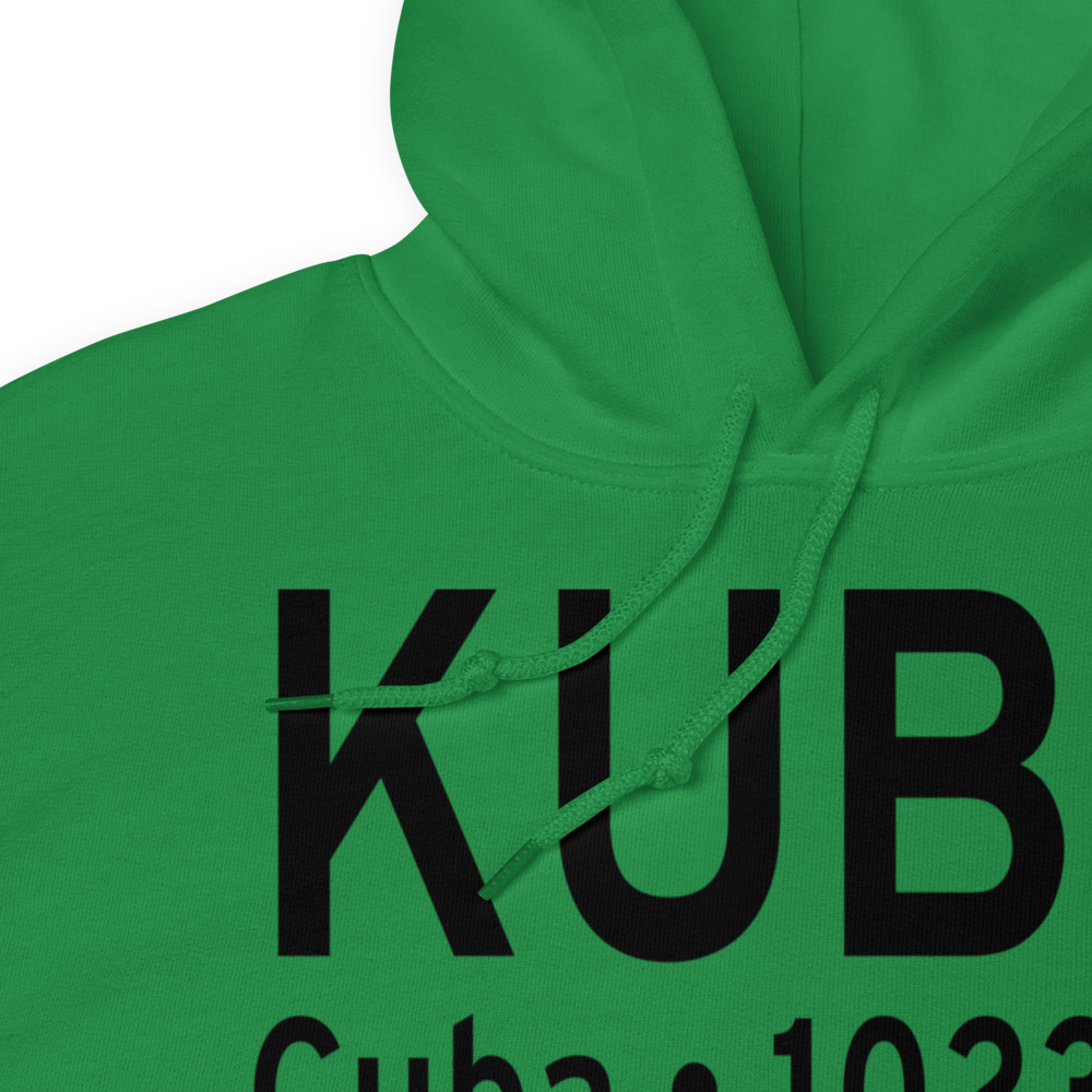Cuba Municipal Airport (KUBX) ICAO Hoodie Sweatshirt 