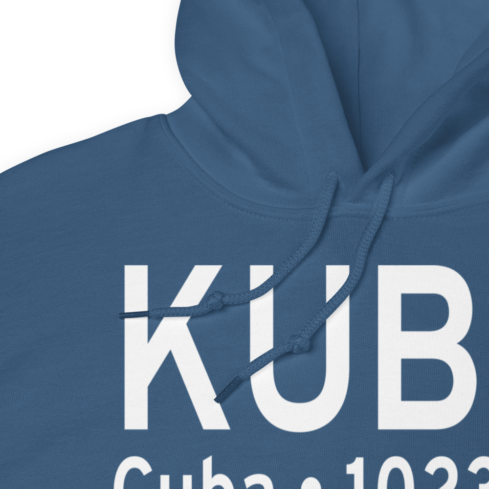 Cuba Municipal Airport (KUBX) ICAO Hoodie Sweatshirt 