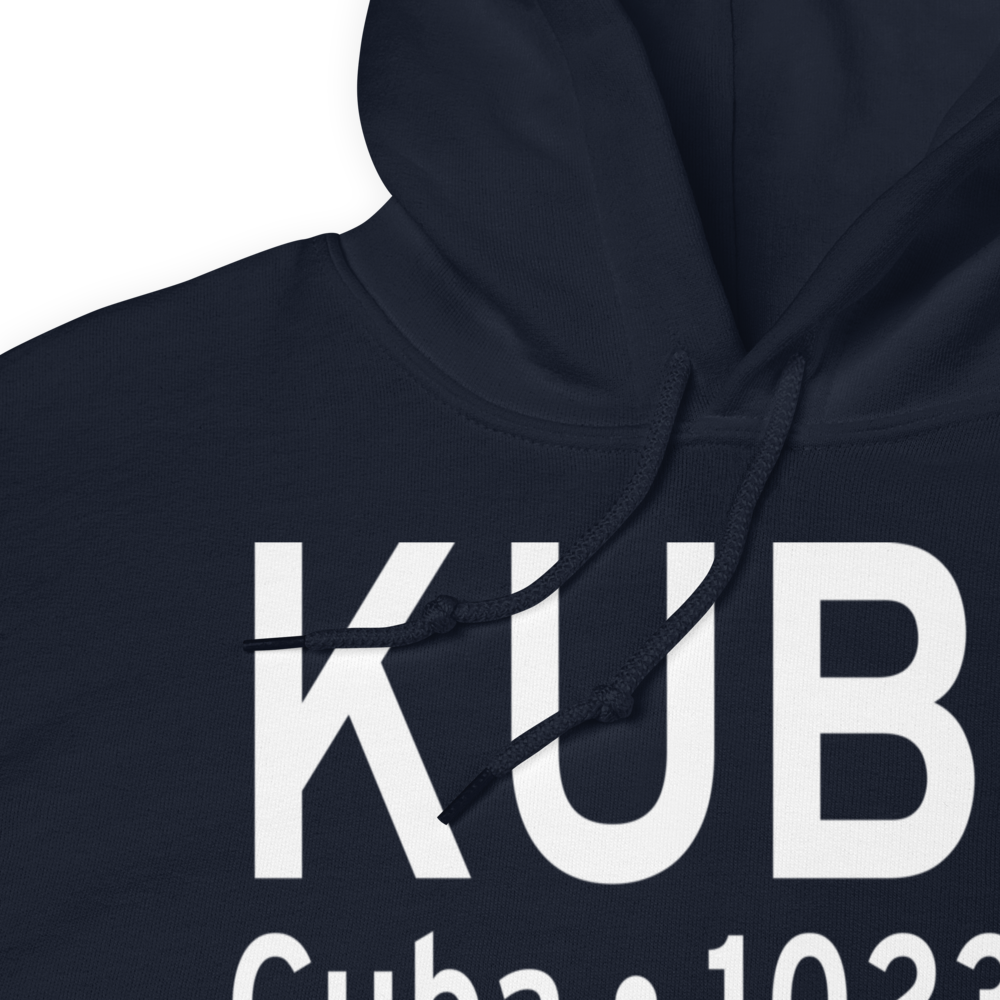 Cuba Municipal Airport (KUBX) ICAO Hoodie Sweatshirt 