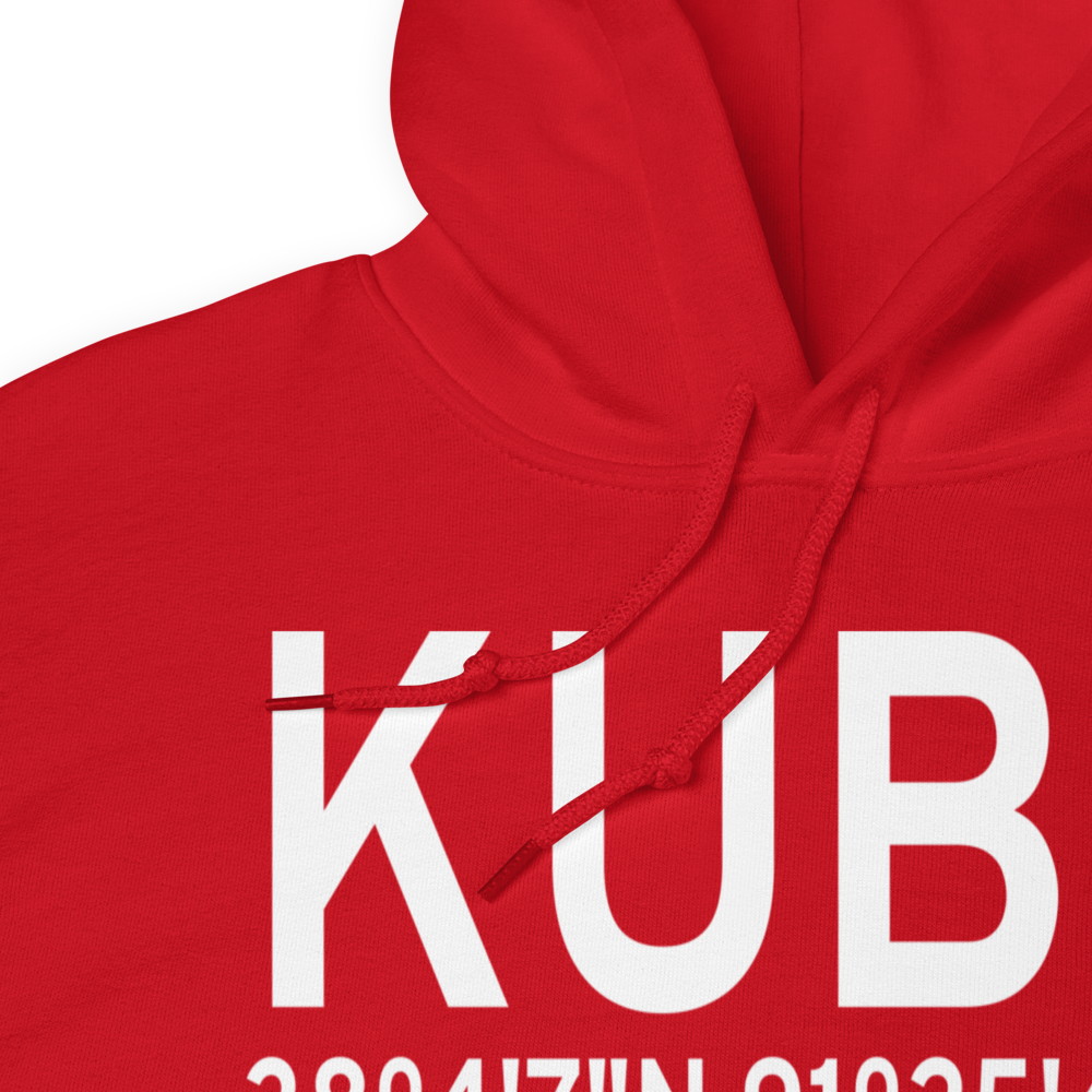 Cuba Municipal Airport (KUBX) ICAO Hoodie Sweatshirt 