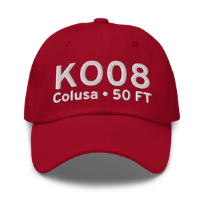 Colusa County Airport (KO08) ICAO Hat