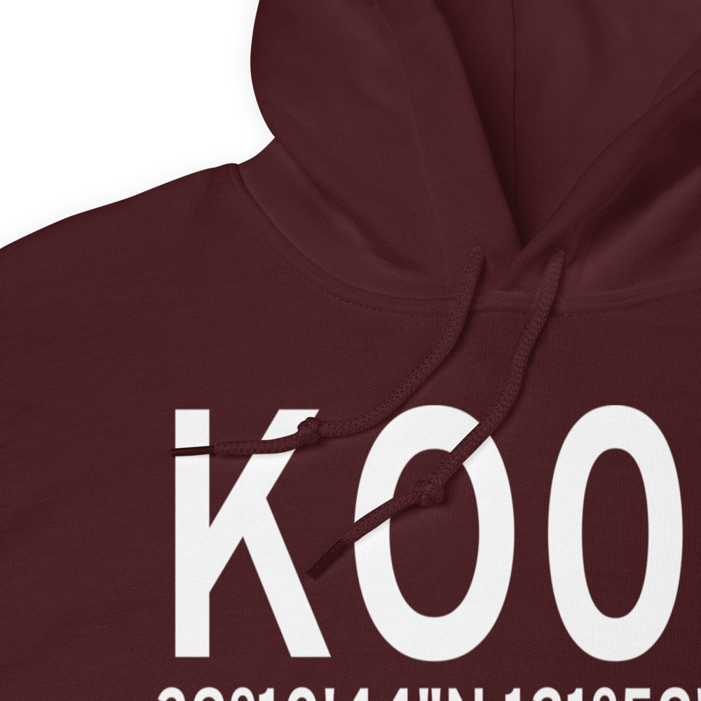Colusa County Airport (KO08) ICAO Hoodie Sweatshirt 