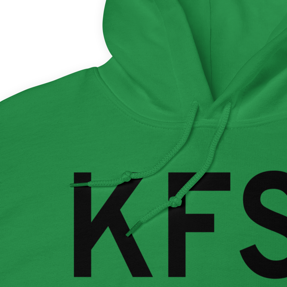 Henry Post Army Air Field (Fort Sill) (KFSI) ICAO Hoodie Sweatshirt 