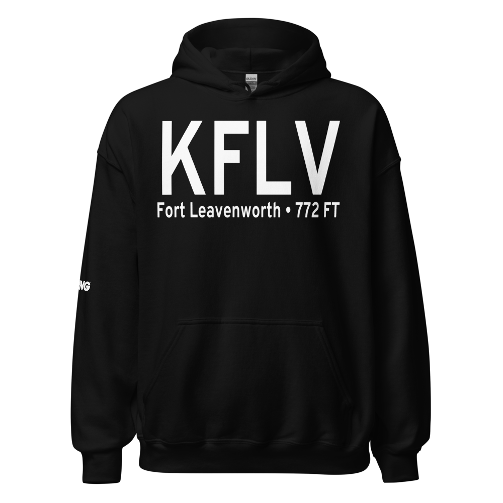 Sherman Army Air Field (KFLV) ICAO Hoodie Sweatshirt 