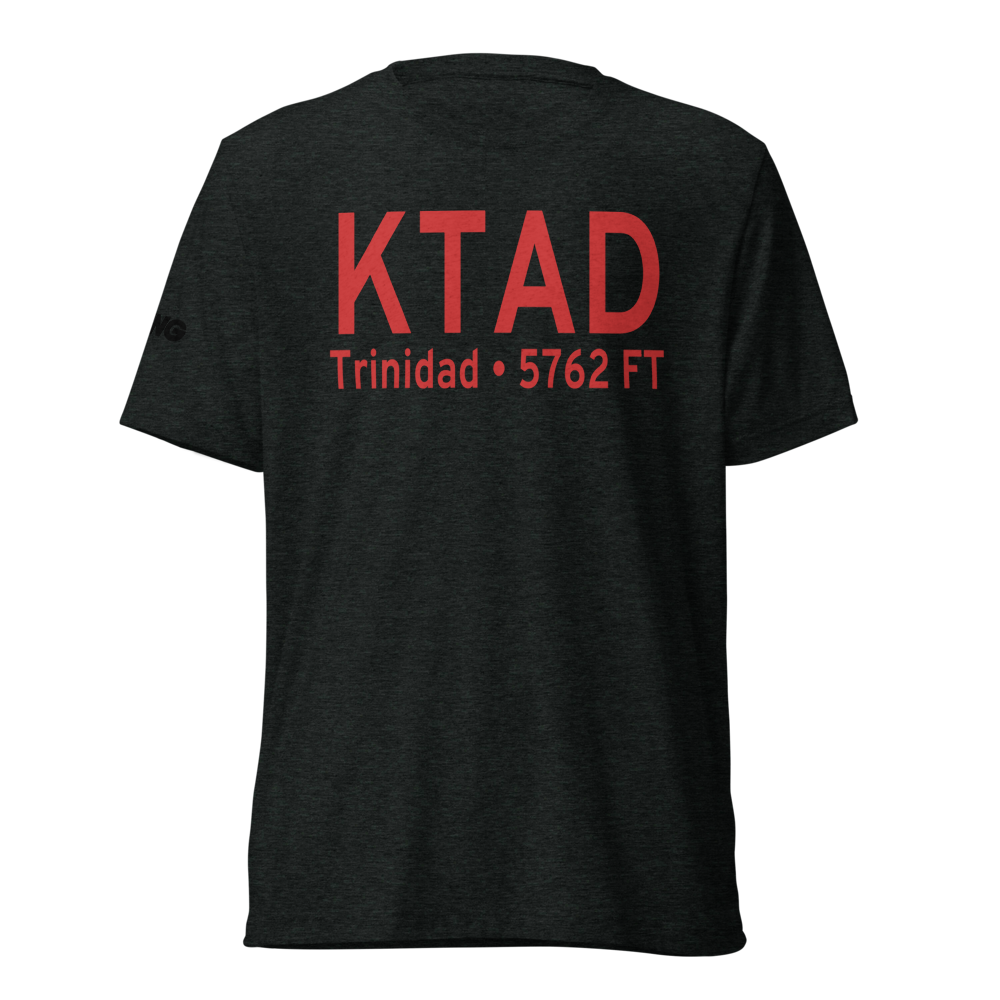 Perry Stokes Airport (KTAD) ICAO Tri-blend T-Shirt 