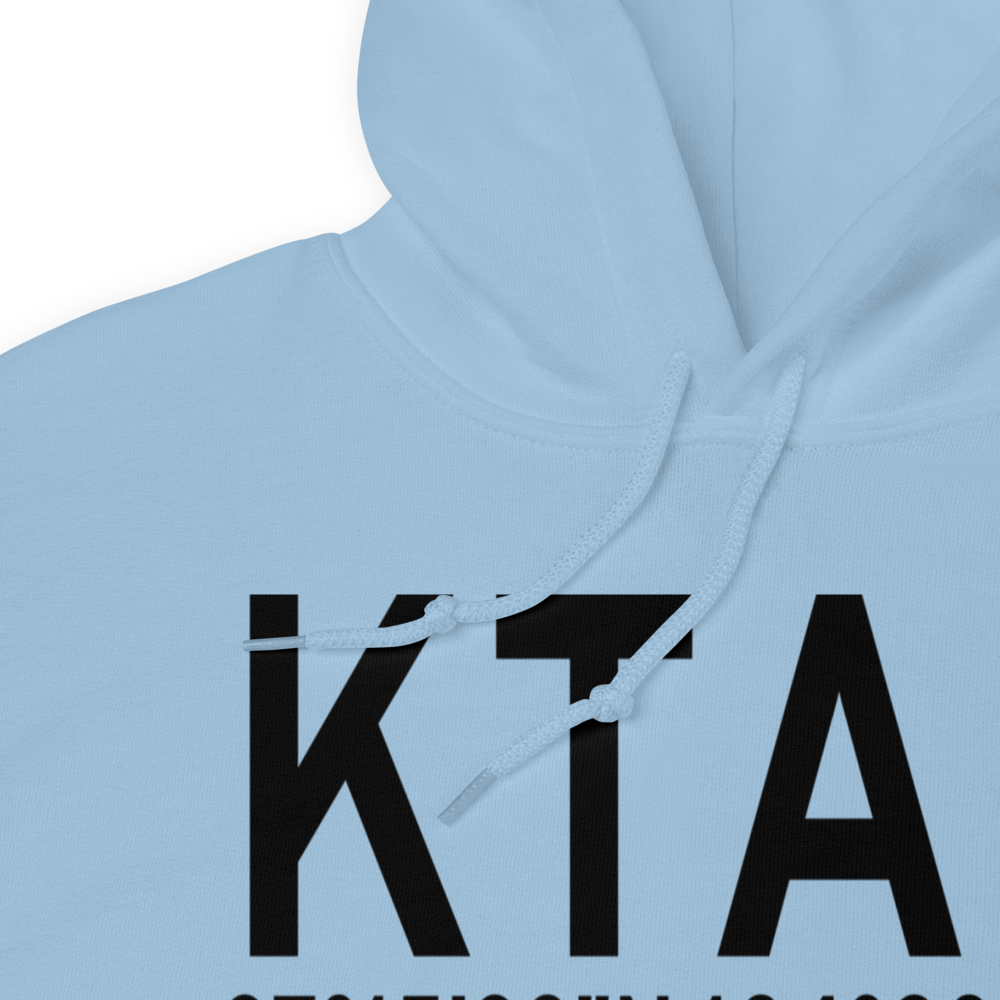 Perry Stokes Airport (KTAD) ICAO Hoodie Sweatshirt 