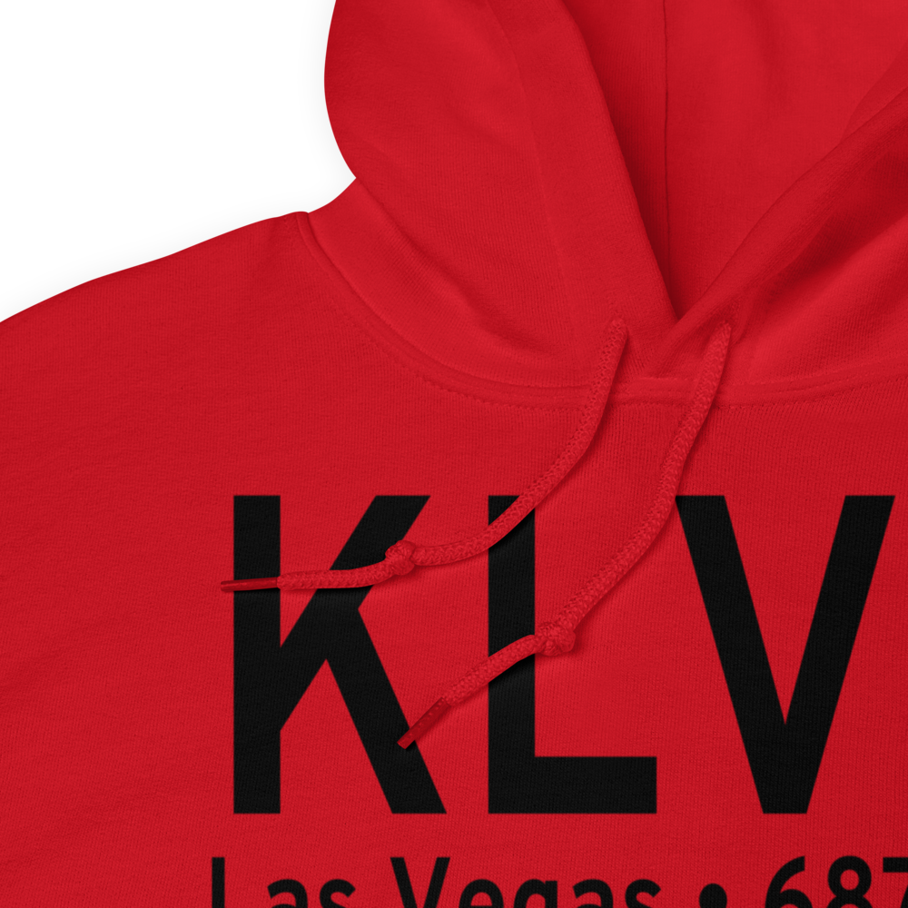 Las Vegas Municipal Airport (KLVS) ICAO Hoodie Sweatshirt 