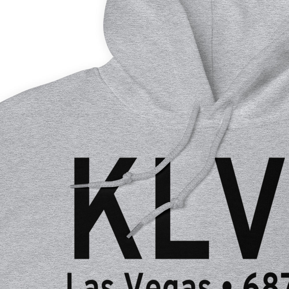Las Vegas Municipal Airport (KLVS) ICAO Hoodie Sweatshirt 