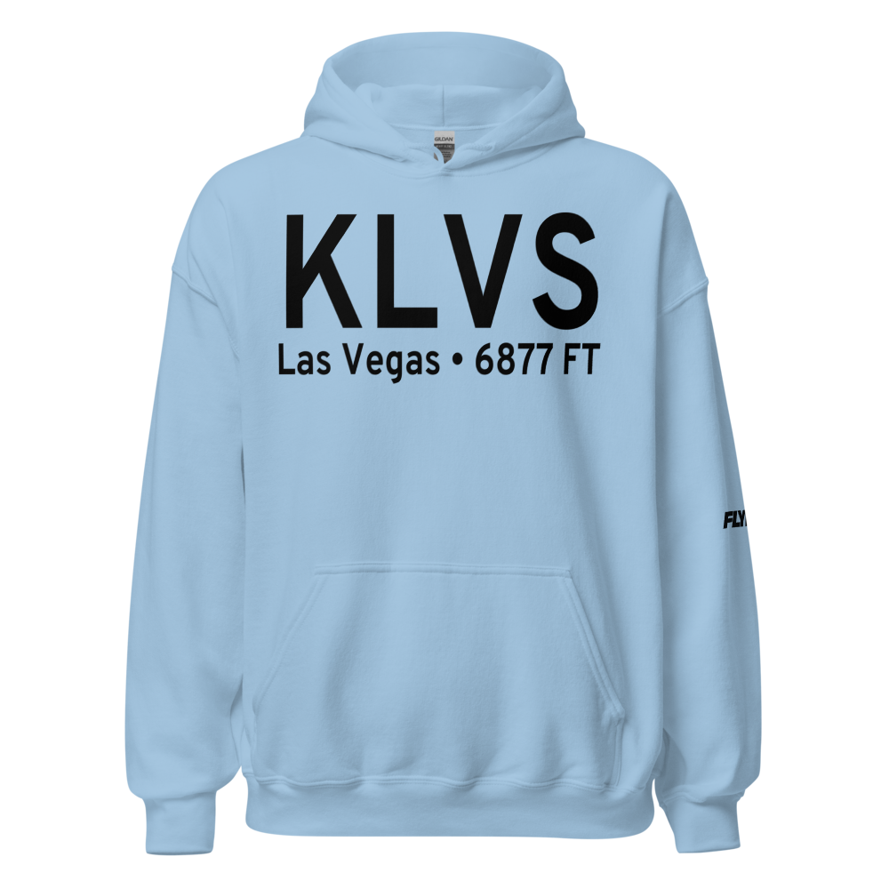 Las Vegas Municipal Airport (KLVS) ICAO Hoodie Sweatshirt 
