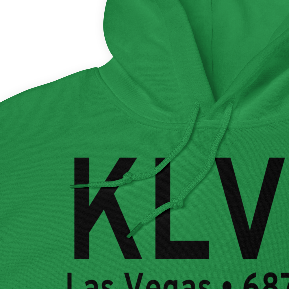 Las Vegas Municipal Airport (KLVS) ICAO Hoodie Sweatshirt 