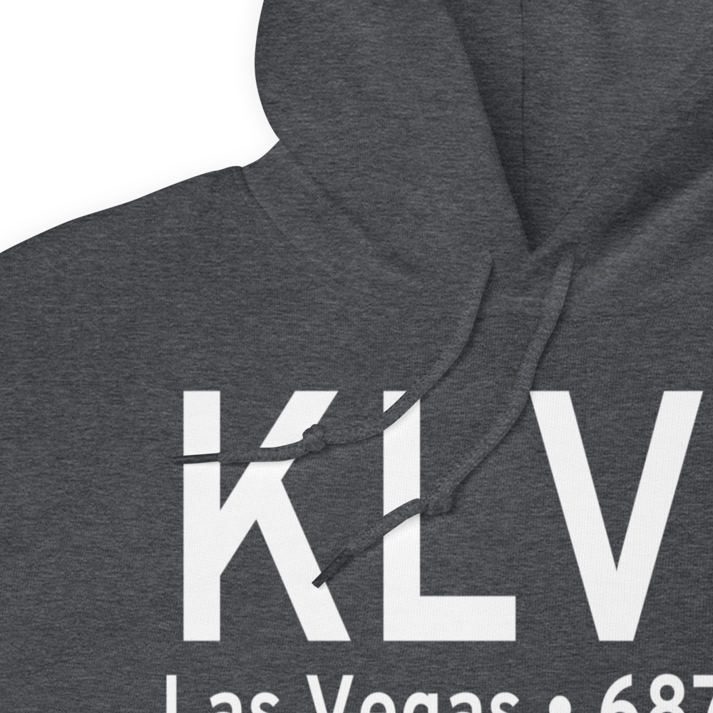 Las Vegas Municipal Airport (KLVS) ICAO Hoodie Sweatshirt 