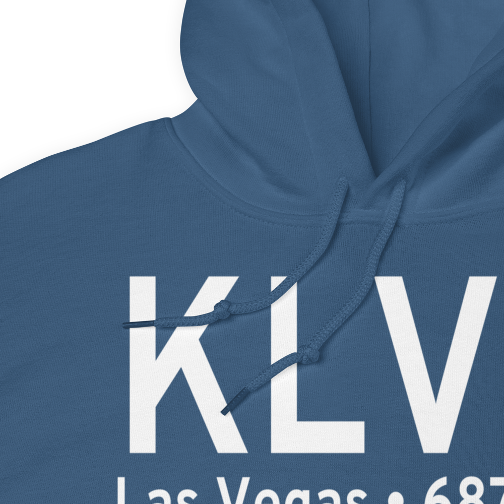 Las Vegas Municipal Airport (KLVS) ICAO Hoodie Sweatshirt 