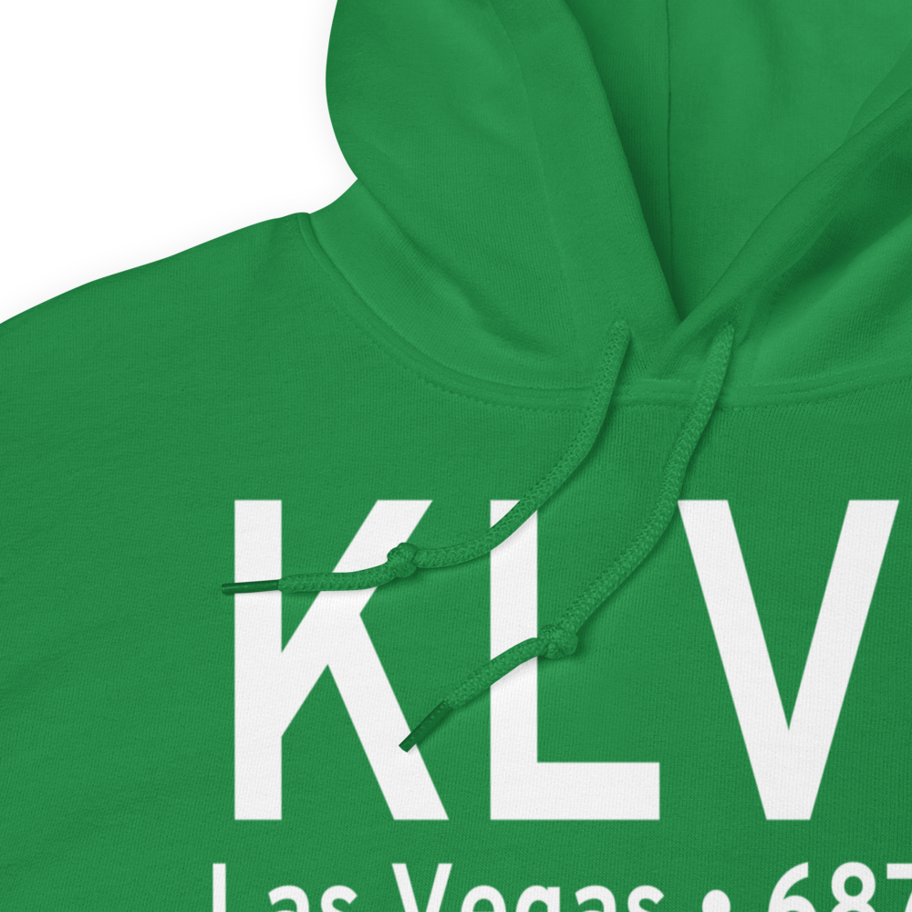 Las Vegas Municipal Airport (KLVS) ICAO Hoodie Sweatshirt 