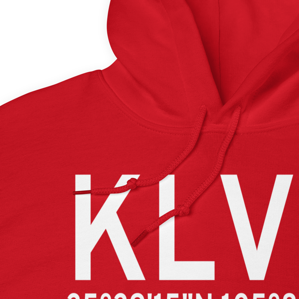 Las Vegas Municipal Airport (KLVS) ICAO Hoodie Sweatshirt 