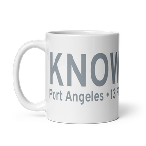 Port Angeles Cgas Airport (KNOW) ICAO Mug