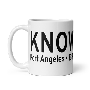 Port Angeles Cgas Airport (KNOW) ICAO Mug