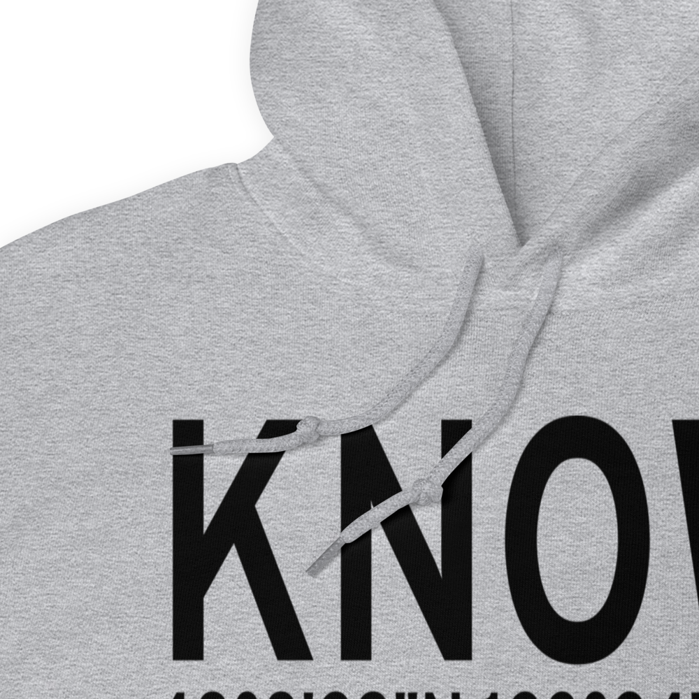 Port Angeles Cgas Airport (KNOW) ICAO Hoodie Sweatshirt 