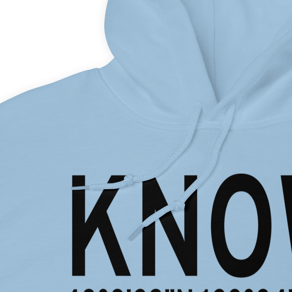 Port Angeles Cgas Airport (KNOW) ICAO Hoodie Sweatshirt 