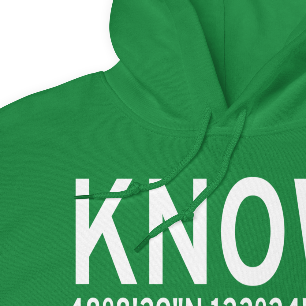 Port Angeles Cgas Airport (KNOW) ICAO Hoodie Sweatshirt 