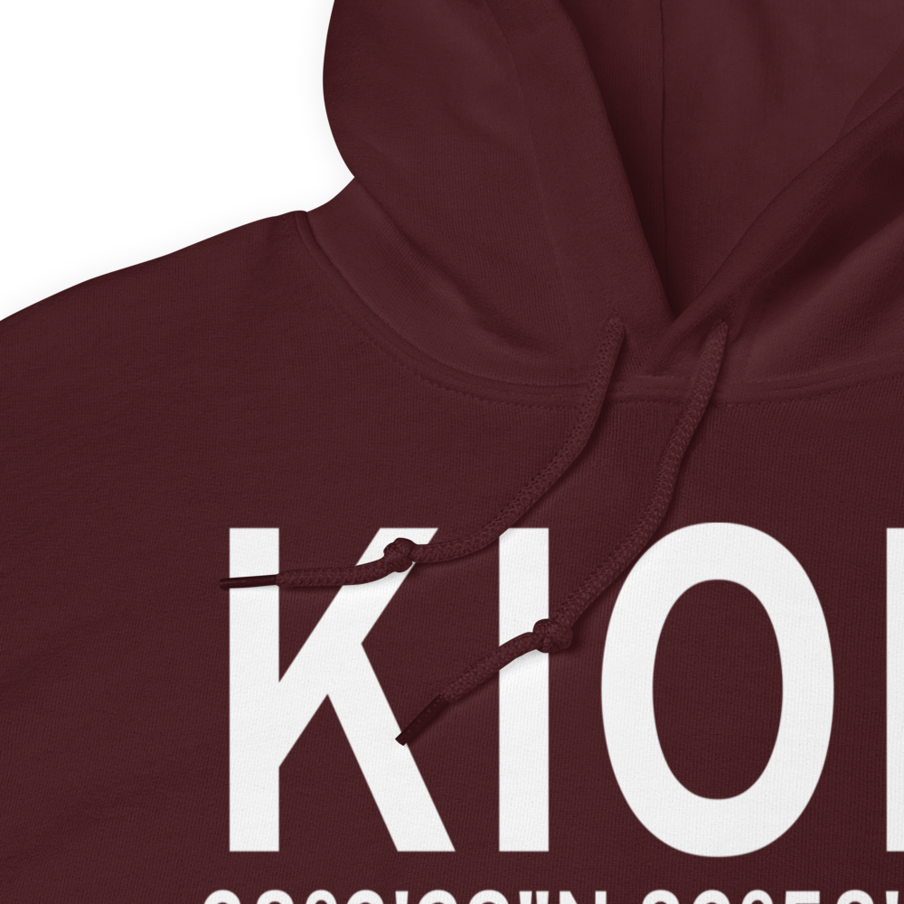 Mount Sterling Montgomery County Airport (KIOB) ICAO Hoodie Sweatshirt 