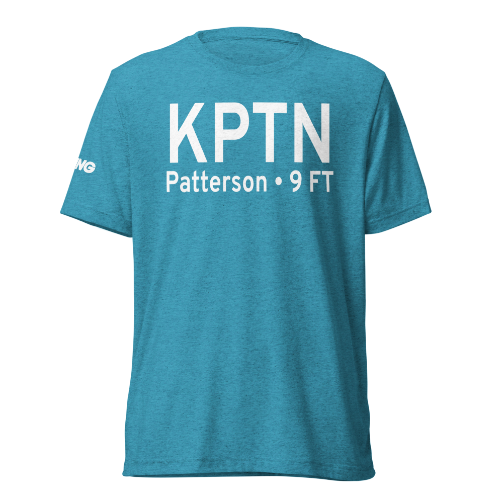 Harry P Williams Memorial Airport (KPTN) ICAO Tri-blend T-Shirt 