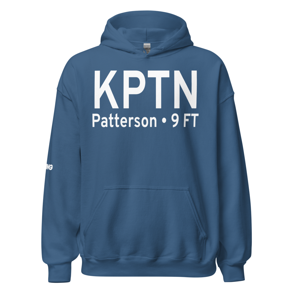 Harry P Williams Memorial Airport (KPTN) ICAO Hoodie Sweatshirt 