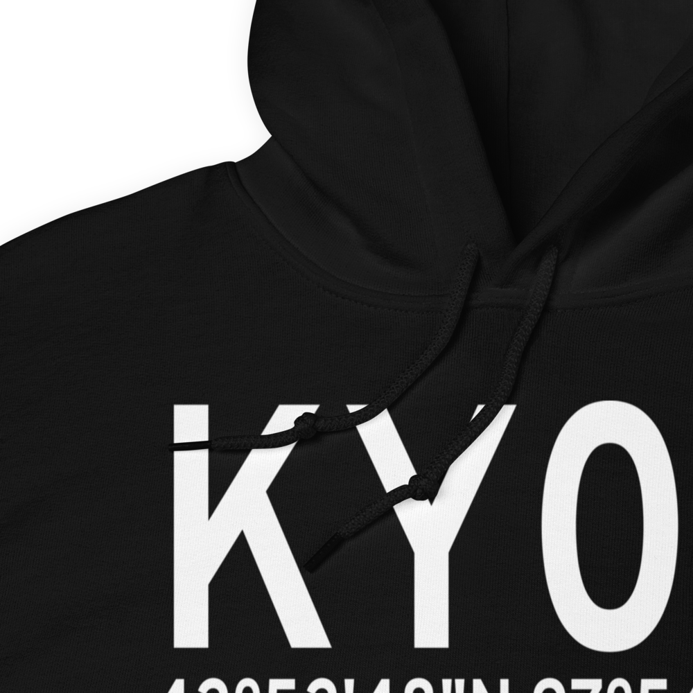 Springfield Municipal Airport (KY03) ICAO Hoodie Sweatshirt 