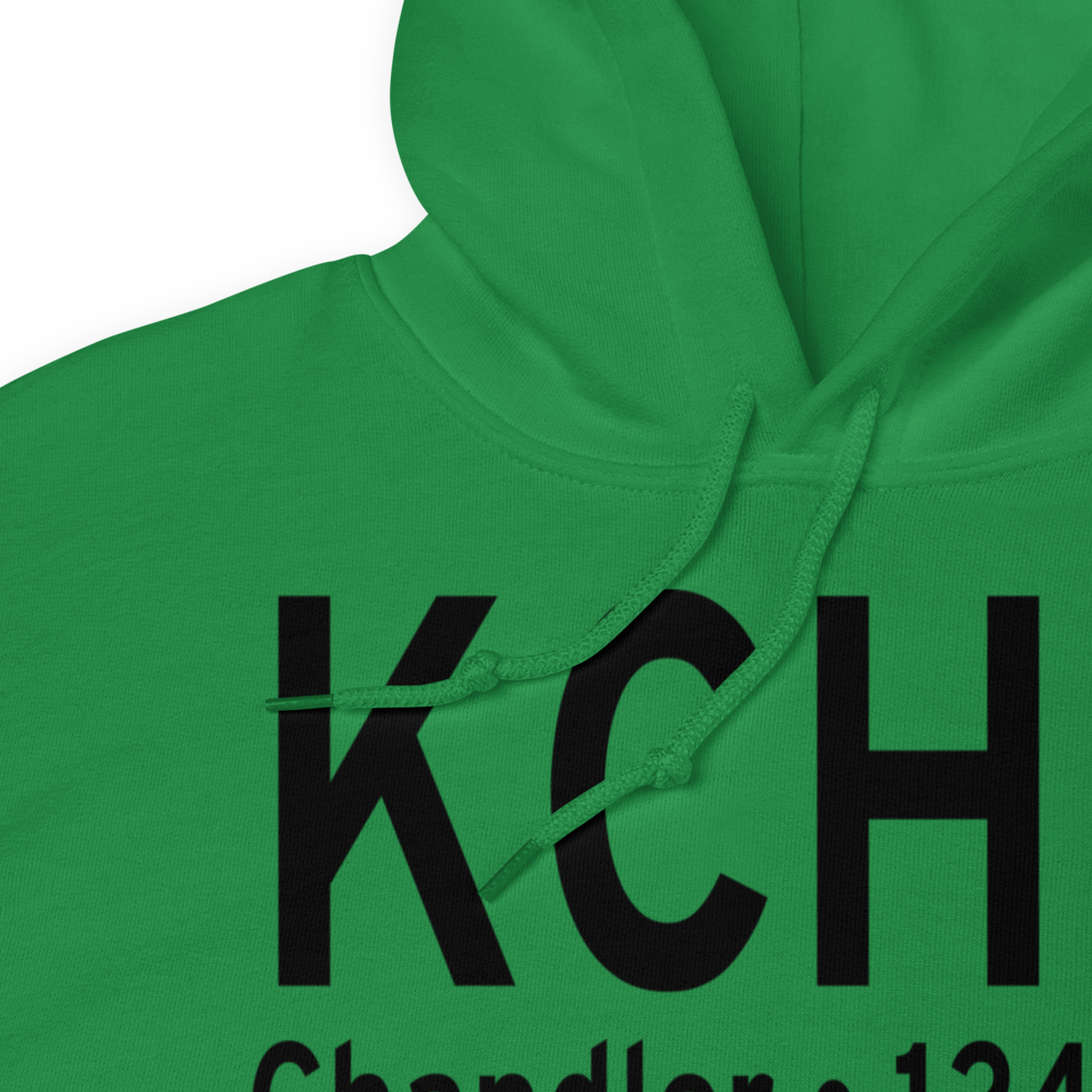 Chandler Municipal Airport (KCHD) ICAO Hoodie Sweatshirt 