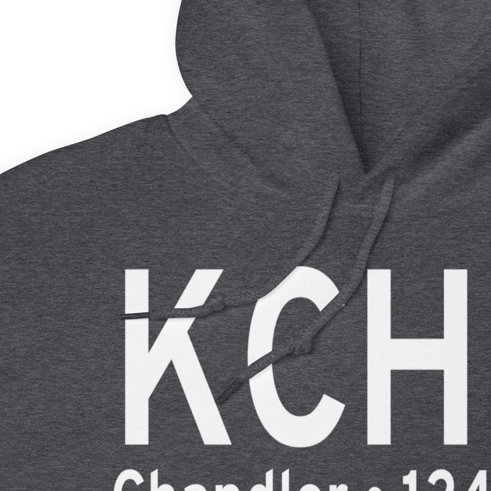 Chandler Municipal Airport (KCHD) ICAO Hoodie Sweatshirt 
