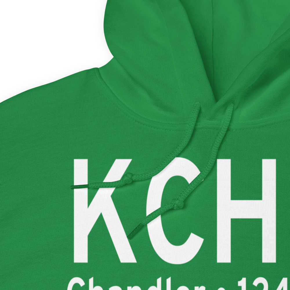 Chandler Municipal Airport (KCHD) ICAO Hoodie Sweatshirt 