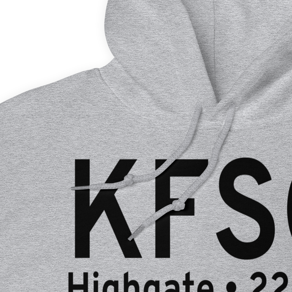 Franklin County State Airport (KFSO) ICAO Hoodie Sweatshirt 
