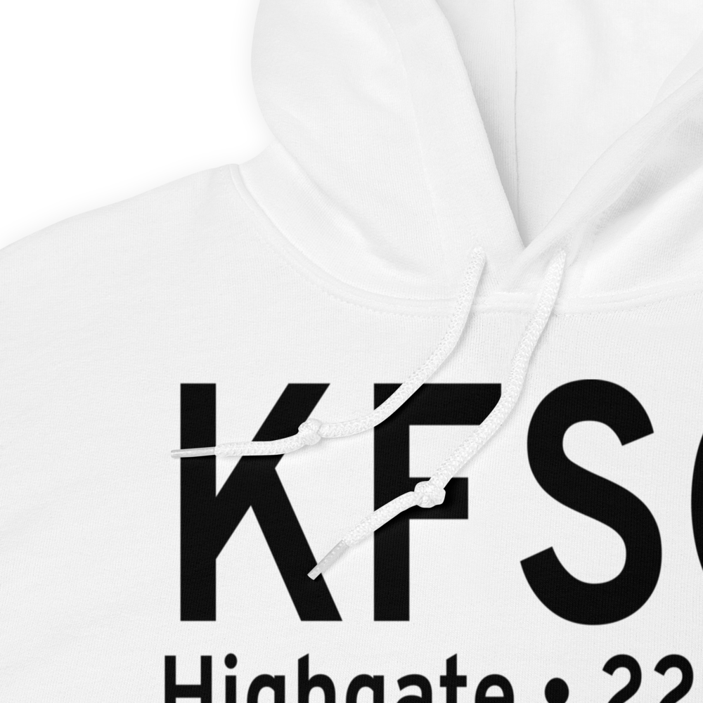Franklin County State Airport (KFSO) ICAO Hoodie Sweatshirt 