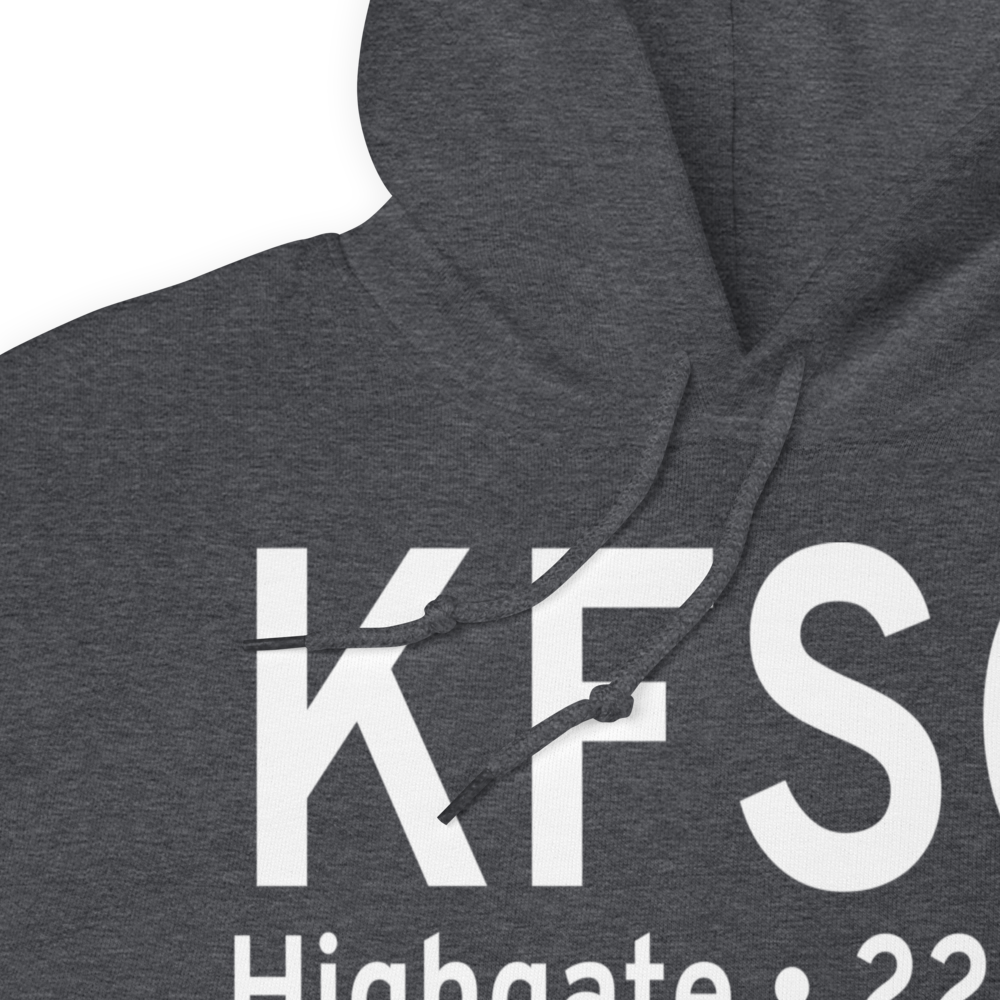 Franklin County State Airport (KFSO) ICAO Hoodie Sweatshirt 