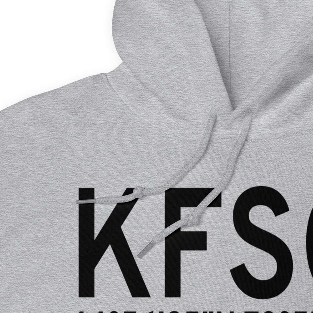Franklin County State Airport (KFSO) ICAO Hoodie Sweatshirt 