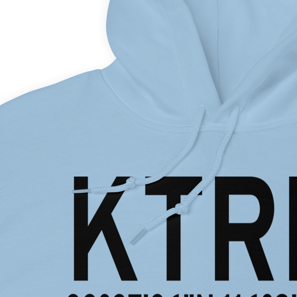 Jacqueline Cochran Regional Airport (KTRM) ICAO Hoodie Sweatshirt 