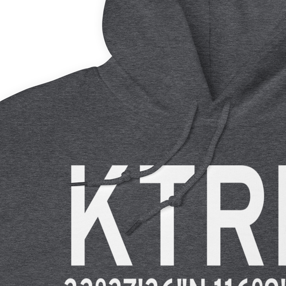 Jacqueline Cochran Regional Airport (KTRM) ICAO Hoodie Sweatshirt 