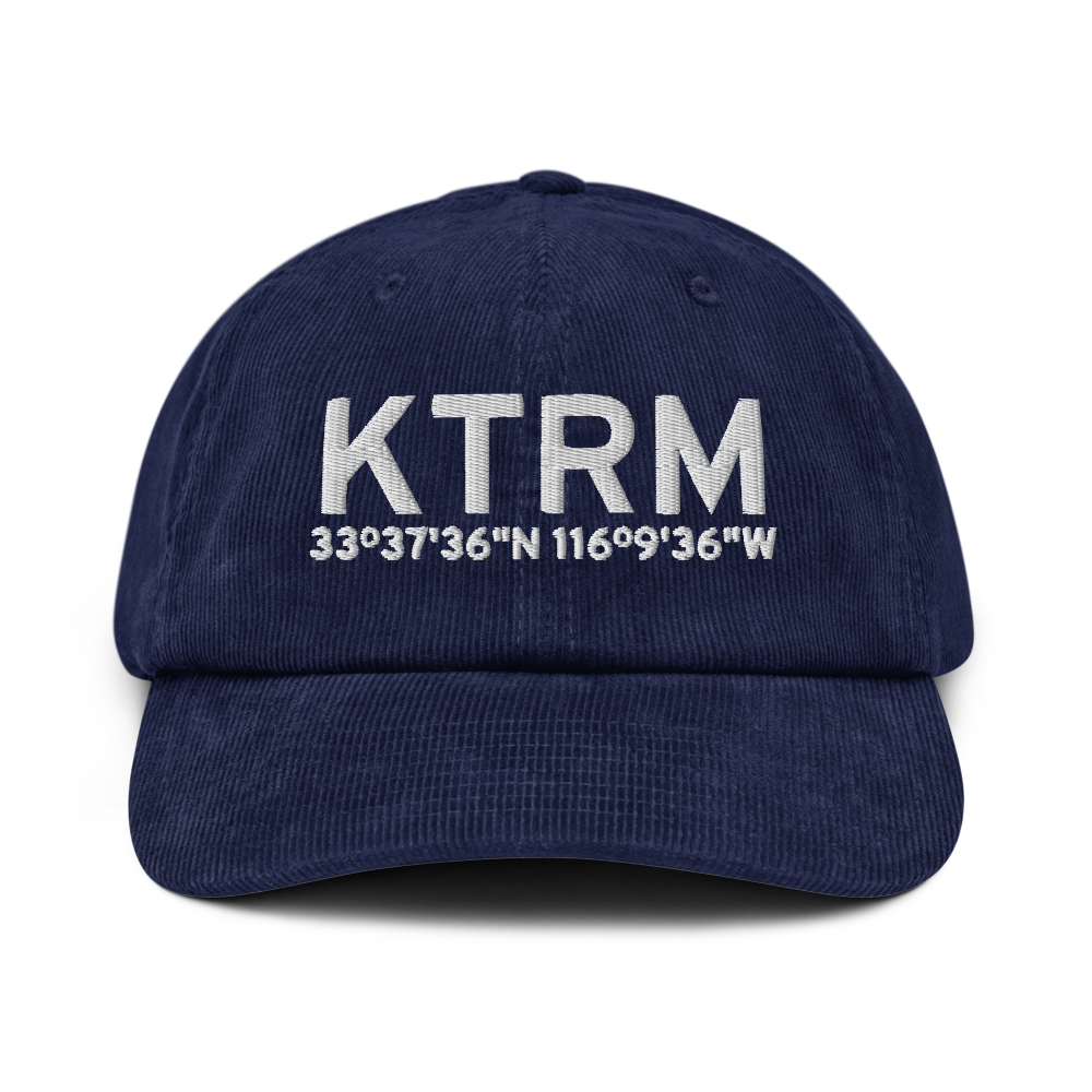 Jacqueline Cochran Regional Airport (KTRM) ICAO Hat 