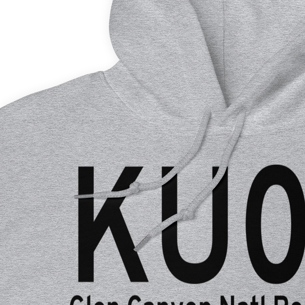 Bullfrog Basin Airport (KU07) ICAO Hoodie Sweatshirt 
