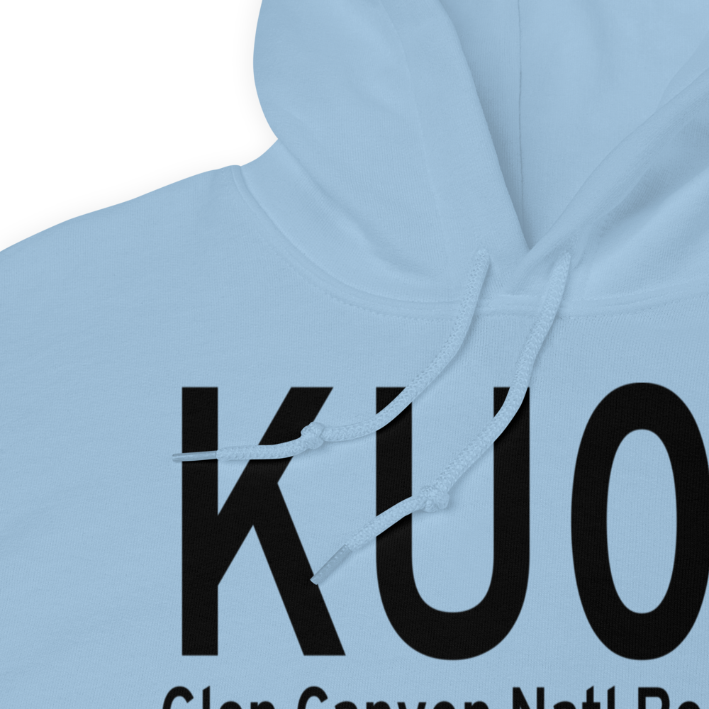 Bullfrog Basin Airport (KU07) ICAO Hoodie Sweatshirt 