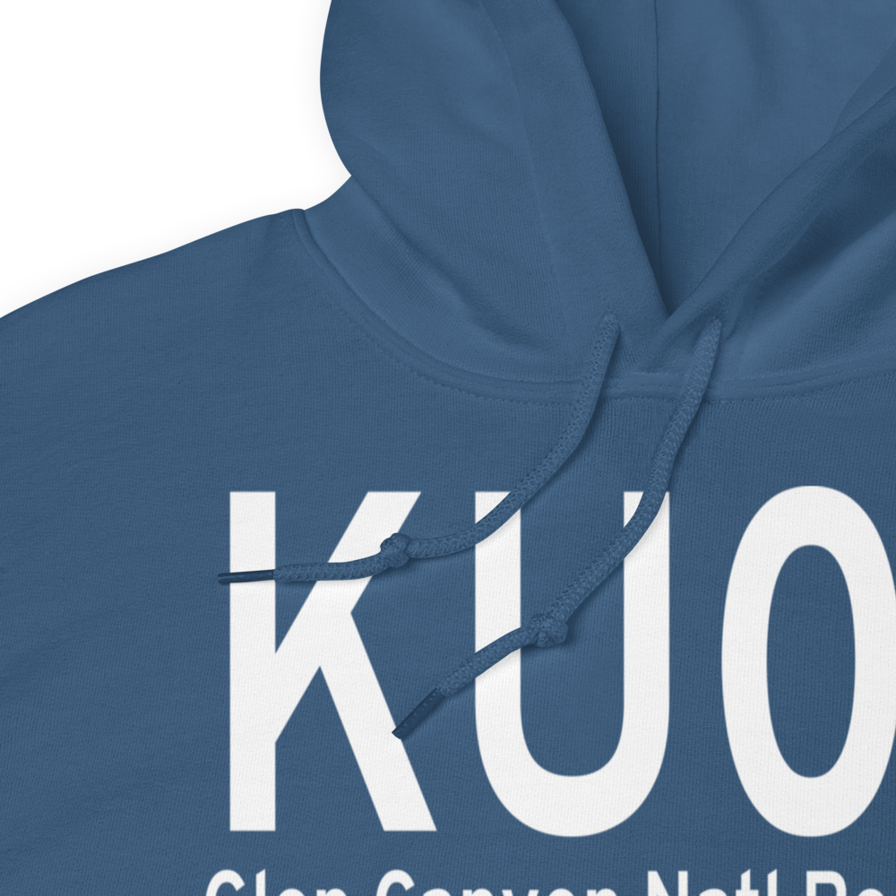 Bullfrog Basin Airport (KU07) ICAO Hoodie Sweatshirt 
