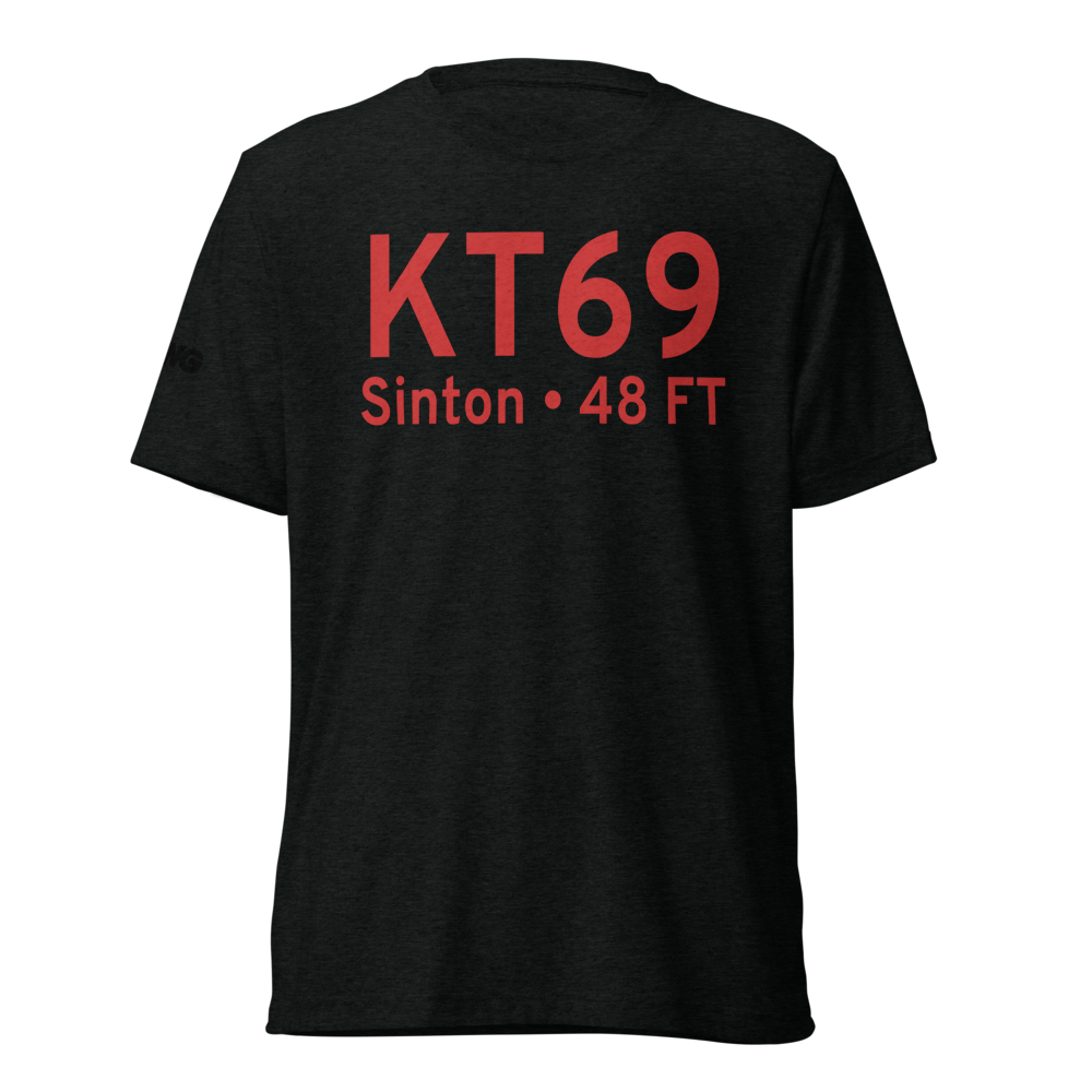 Alfred C 'Bubba' Thomas Airport (KT69) ICAO Tri-blend T-Shirt 