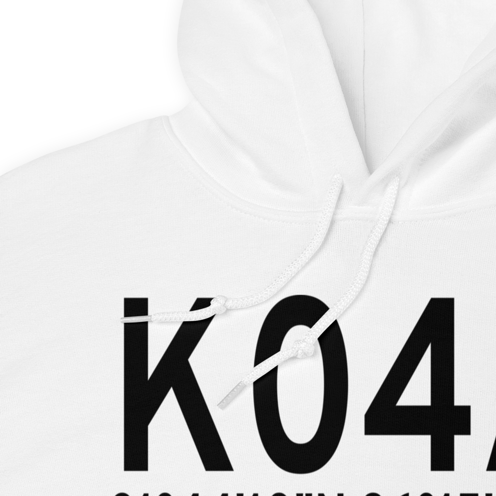 Frank Sikes Airport (K04A) ICAO Hoodie Sweatshirt 