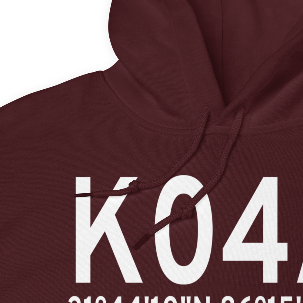 Frank Sikes Airport (K04A) ICAO Hoodie Sweatshirt 