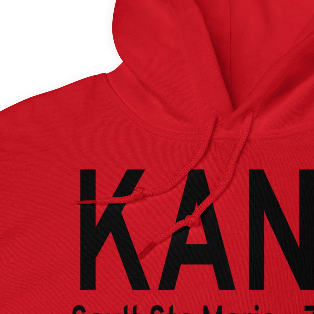 Sault Ste Marie Municipal Sanderson Field (KANJ) ICAO Hoodie Sweatshirt 