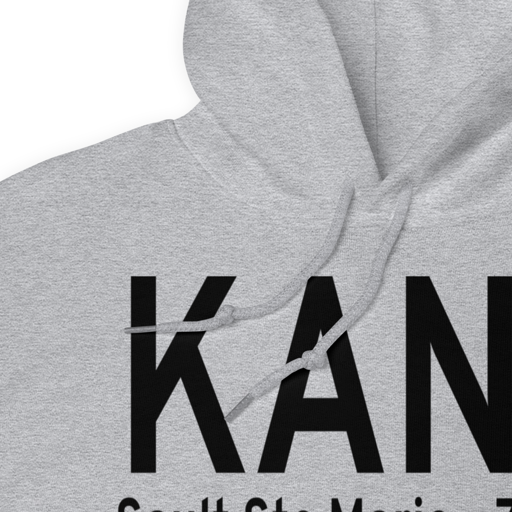 Sault Ste Marie Municipal Sanderson Field (KANJ) ICAO Hoodie Sweatshirt 