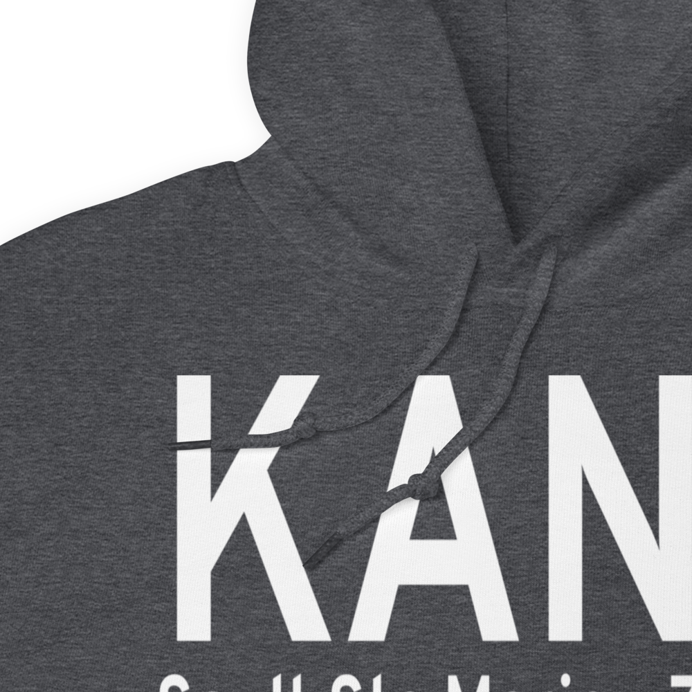 Sault Ste Marie Municipal Sanderson Field (KANJ) ICAO Hoodie Sweatshirt 