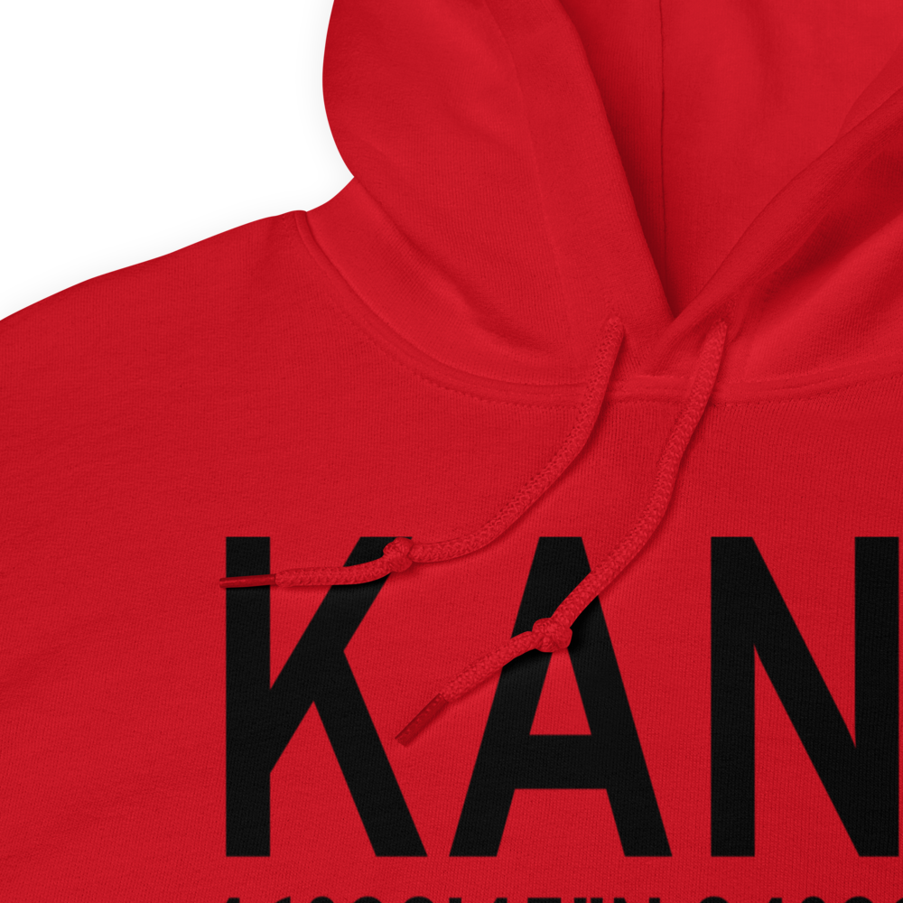 Sault Ste Marie Municipal Sanderson Field (KANJ) ICAO Hoodie Sweatshirt 